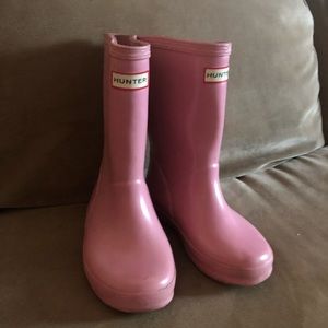Hunter rain boots
